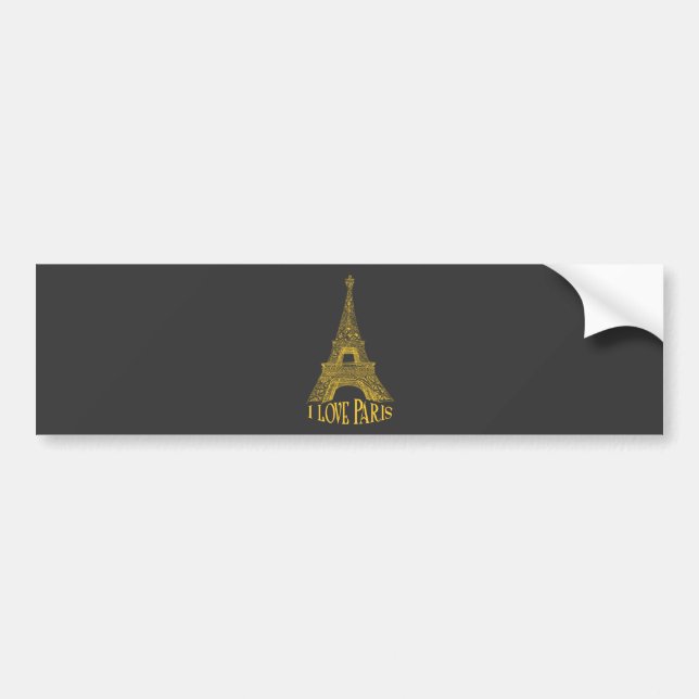 Adesivo Para Carro Torre Eiffel (Frente)