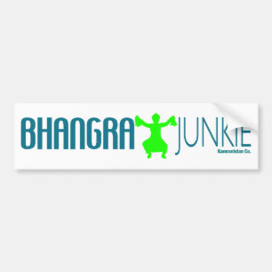 Adesivo Para Carro Toxicómano de Bhangra