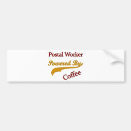 Adesivo Para Carro Trabalhador postal psto pelo café