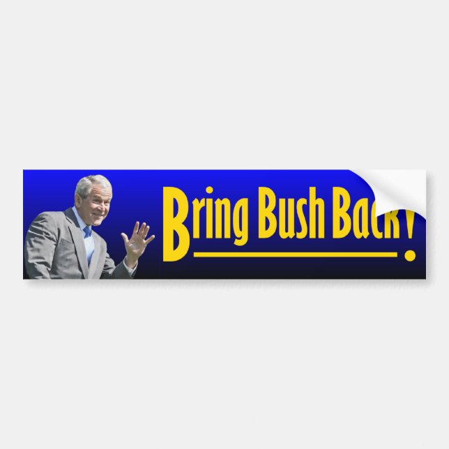 Adesivo Para Carro Traga Bush para trás (Frente)