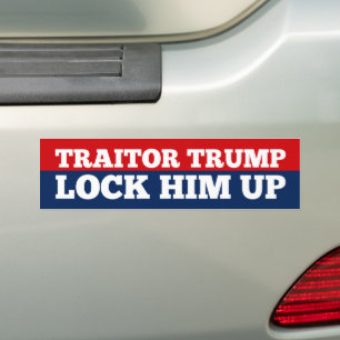 Adesivo Para Carro Traidor Trump Trump O Bloqueou