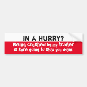 Adesivo Para Carro Trailer Sticker, Rápido?