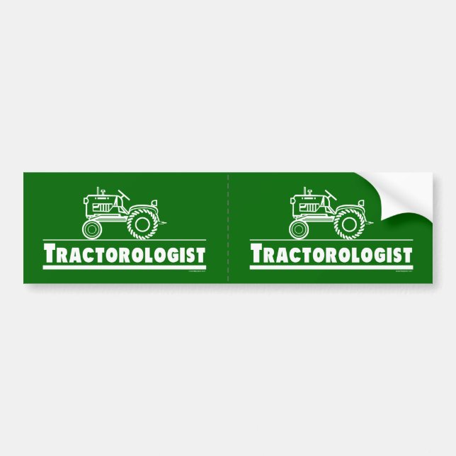 Adesivo Para Carro Trator engraçado (Frente)