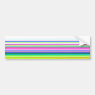 Adesivo Para Carro Travesseiro decorativo de listras neon coloridas a