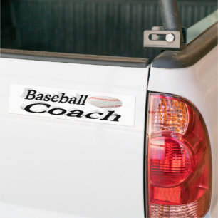 Adesivo Para Carro Treinador Baseball