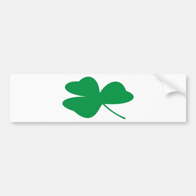 Adesivo Para Carro Trevo irlandês (Frente)