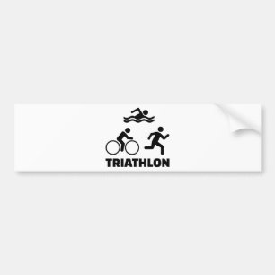 Adesivo Para Carro Triathlon