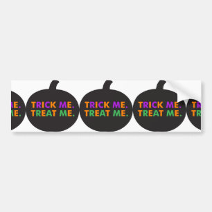 Adesivo Para Carro Trick Me Tratar, Múltiplas Cores
