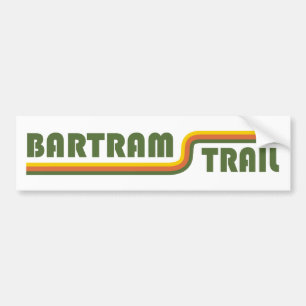 Adesivo Para Carro Trilha Bartram Geórgia Carolina do Norte