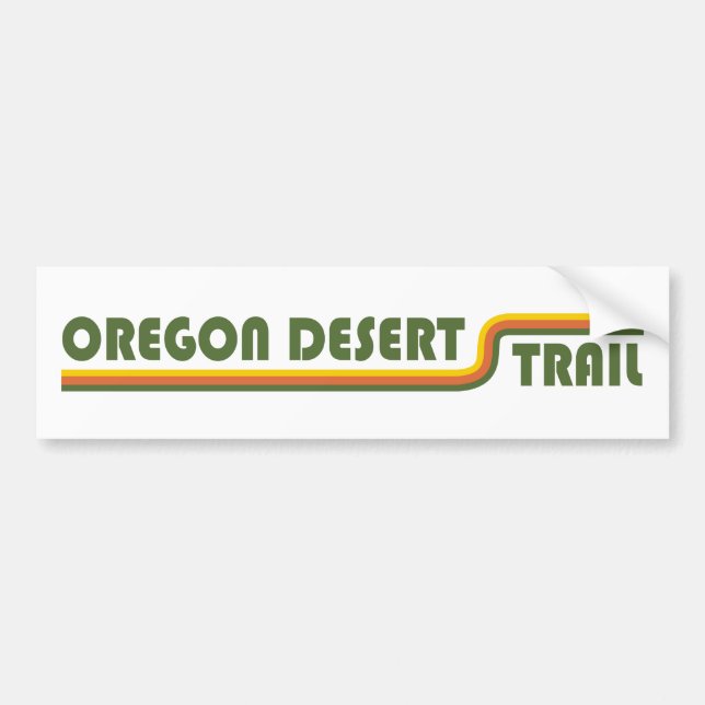 Adesivo Para Carro Trilha do Deserto do Oregon (Frente)