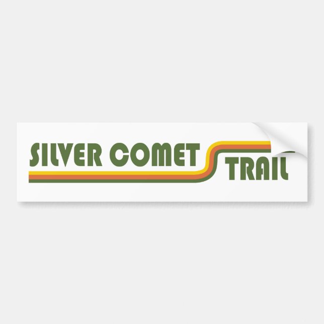 Adesivo Para Carro Trilha Silver Comet Geórgia (Frente)