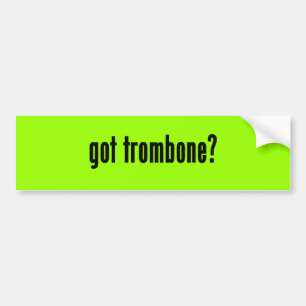 Adesivo Para Carro trombone obtido?