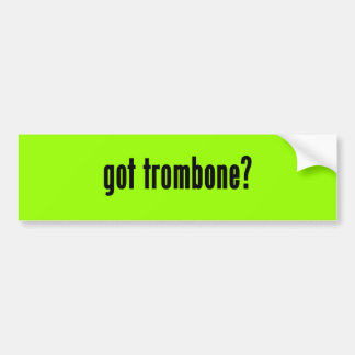 Adesivo Para Carro trombone obtido?