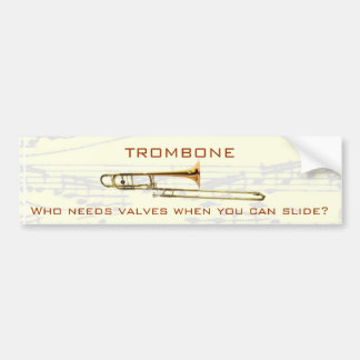 Adesivo Para Carro Trombone:  Quem precisa válvulas?  Autocolante no
