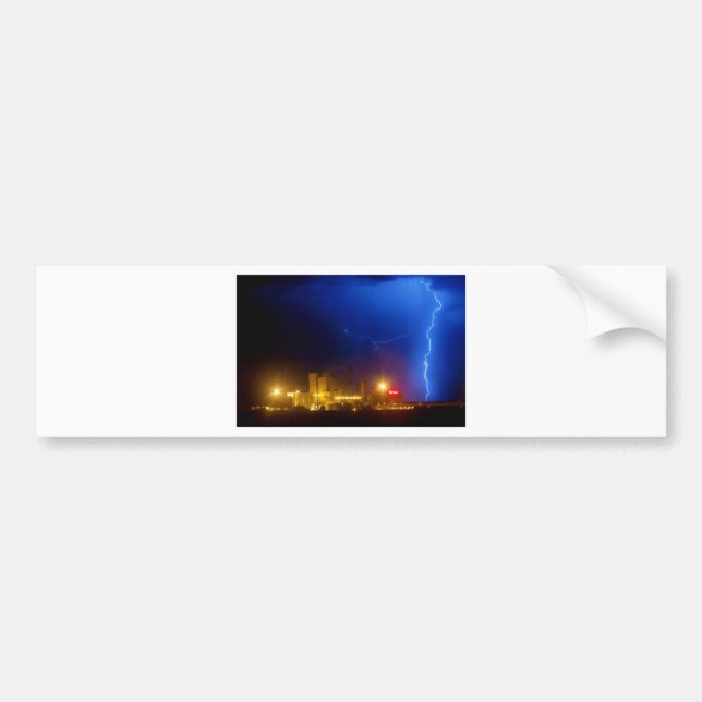 Adesivo Para Carro Trovão do relâmpago da cervejaria de (Frente)