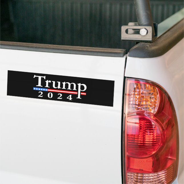 Adesivo Para Carro Trump 2020 Classic Black and Red (No caminhão)