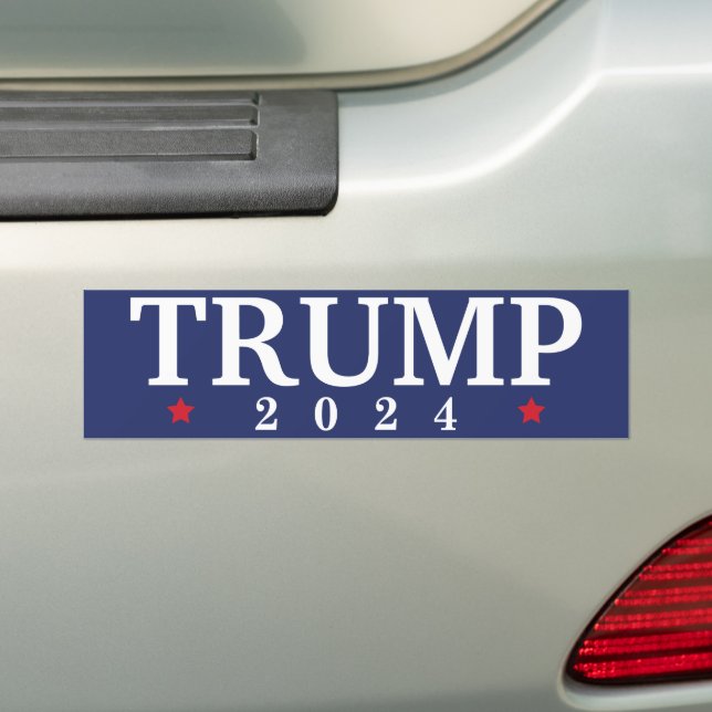 Adesivo Para Carro Trump 2024 (No carro)