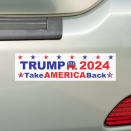 Adesivo Para Carro TRUMP 2024 - Devolva a América