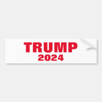 Trump 2024 Tendência Branca Vermelha Colorida Lega