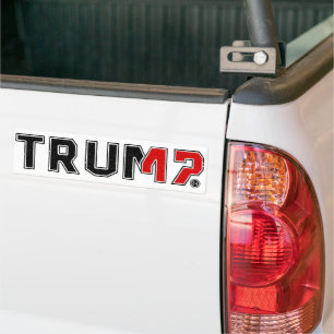 ADESIVO PARA CARRO TRUMP 47   TRUMP VANCE 2024