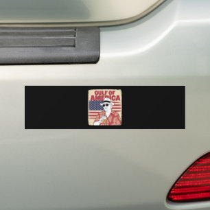 Adesivo Para Carro Trump América Golfo México Presidente Trump
