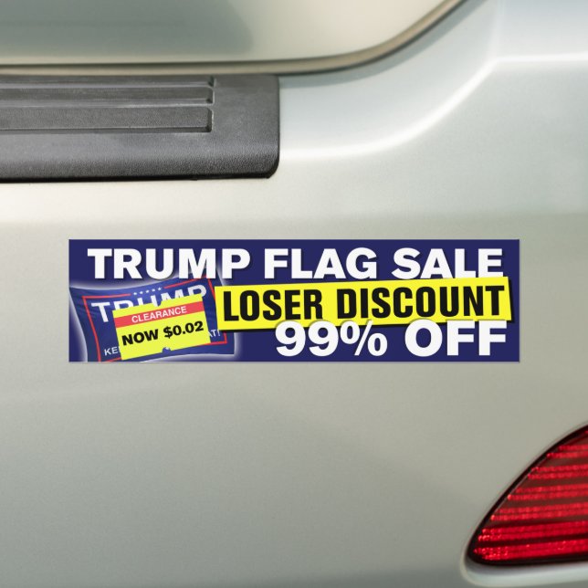 Adesivo Para Carro Trump Flag Sale Trump Perdeu Anti-Trump Perdido (No carro)