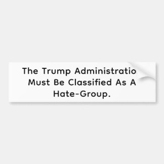 Adesivo Para Carro Trump Grupo de Ódio Hankamer Artjunkhaus Arte Pací