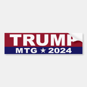Adesivo Para Carro Trump MTG Marjorie Taylor Greene 2024