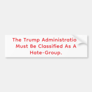 Adesivo Para Carro Trump Ódio-Grupo Hankamer Artjunkhaus Arte Pacífic