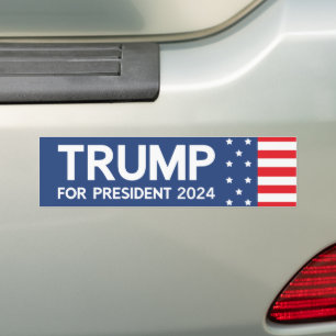 Adesivo Para Carro Trump Para Presidente 2024