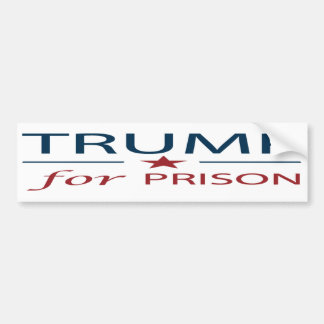 Adesivo Para Carro Trump Para Slogan Político Anti-Trump Na Prisão