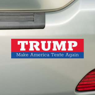 Adesivo Para Carro Trump Torna A América Texta Novamente