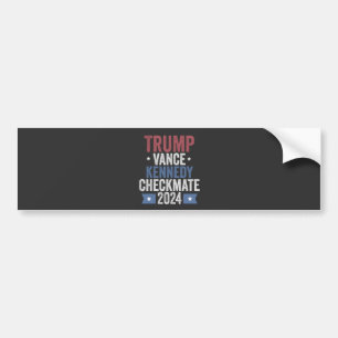 Adesivo Para Carro Trump Vance Kennedy traz a América de volta