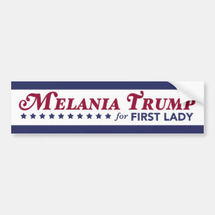 Adesivo Para Carro Trunfo de Melania para a primeira senhora Donald