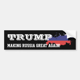 Adesivo Para Carro "Trunfo. Excelente de Rússia do fazer outra vez!