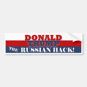 Adesivo Para Carro Trunfo o corte BumperSticker do russo
