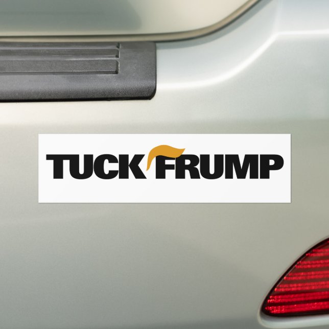 Adesivo Para Carro Tuck Frump Anti-Trump (No carro)