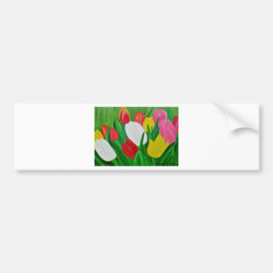 Adesivo Para Carro Tulipas 2a