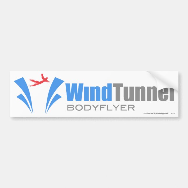 Adesivo Para Carro Túnel de vento Bodyflyer (Frente)