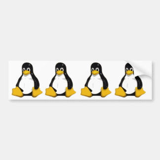 Adesivo Para Carro tux o pinguim do logotipo do linux