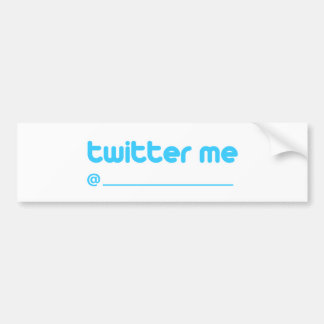 Adesivo Para Carro twitter me @