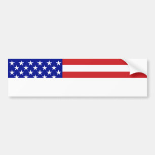 Adesivo Para Carro U.S. Bandeira - escreva seu próprio texto