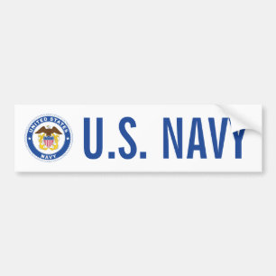 Adesivo Para Carro U.S. Crista do oficial do marinho  