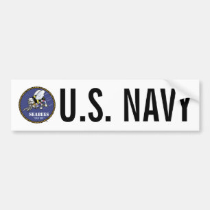 Adesivo Para Carro U.S. Seabees do marinho