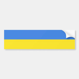 Adesivo Para Carro Ukraune - Paz - Bandeira Ucraniana - Liberdade