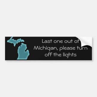 Adesivo Para Carro Último um de Michigan