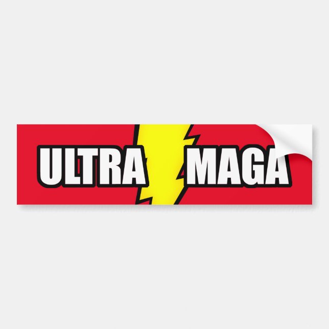 ADESIVO PARA CARRO ULTRA MAGA (Frente)