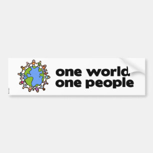 Adesivo Para Carro um bumpersticker 2 do mundo