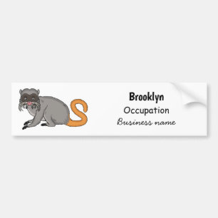 Adesivo Para Carro Um desenho animado do Imperador Bonito Tamarin