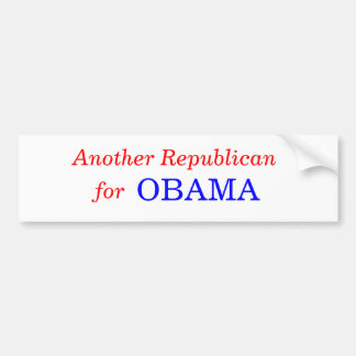 Adesivo Para Carro Um outro republicano, OBAMA, para
